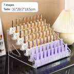rangement pour vernis à ongles avec 7 étages