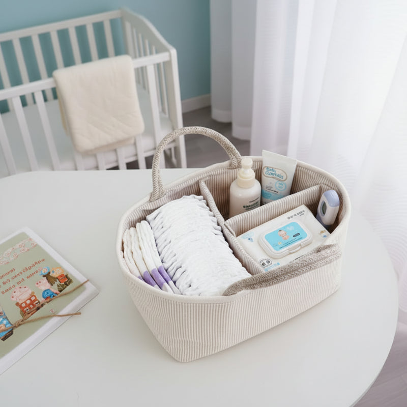 sac à langer dans une chambre pour bébé