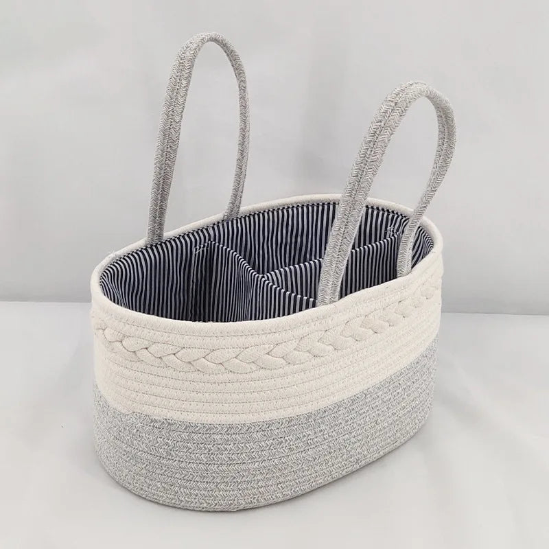 sac à langer pour voyage de couleur gris