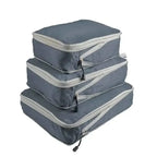 sac de compression pour valise de couleur gris