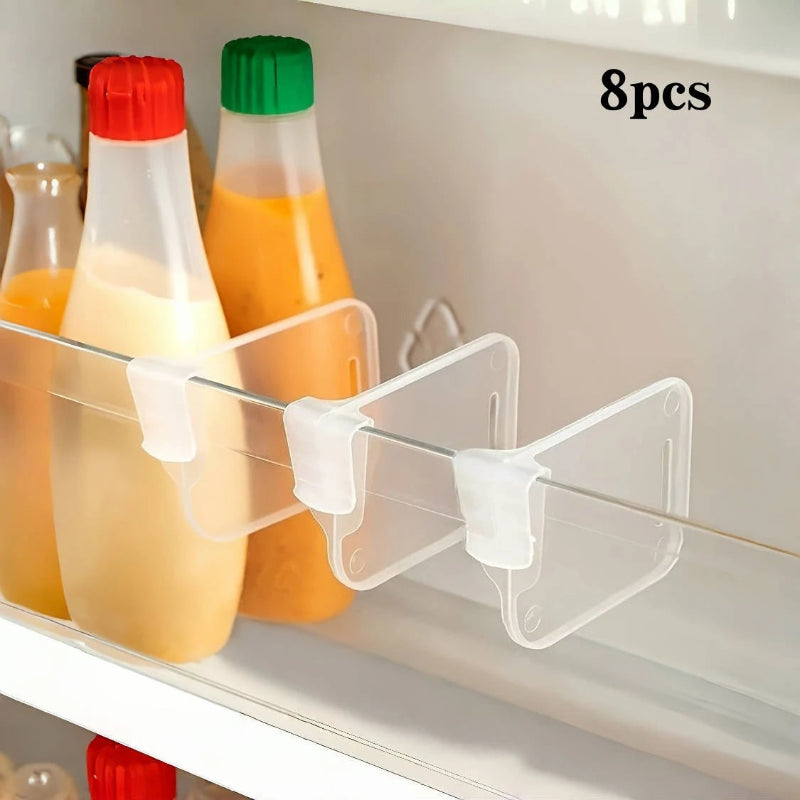 lot de 8 pièces du séparateur de la porte de frigo