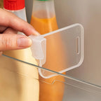 détail du séparateur sur le porte du frigo