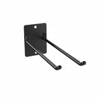 support mural jardin noir vide sur fond blanc