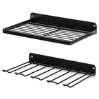 support mural visseuse vide de couleur noir sur fond blanc