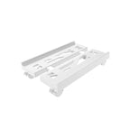 support d'unité centrale de couleur blanc sur fond blanc